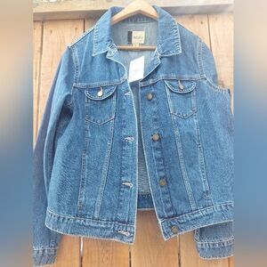 NWT ROXY JEAN JACKET , LARGE